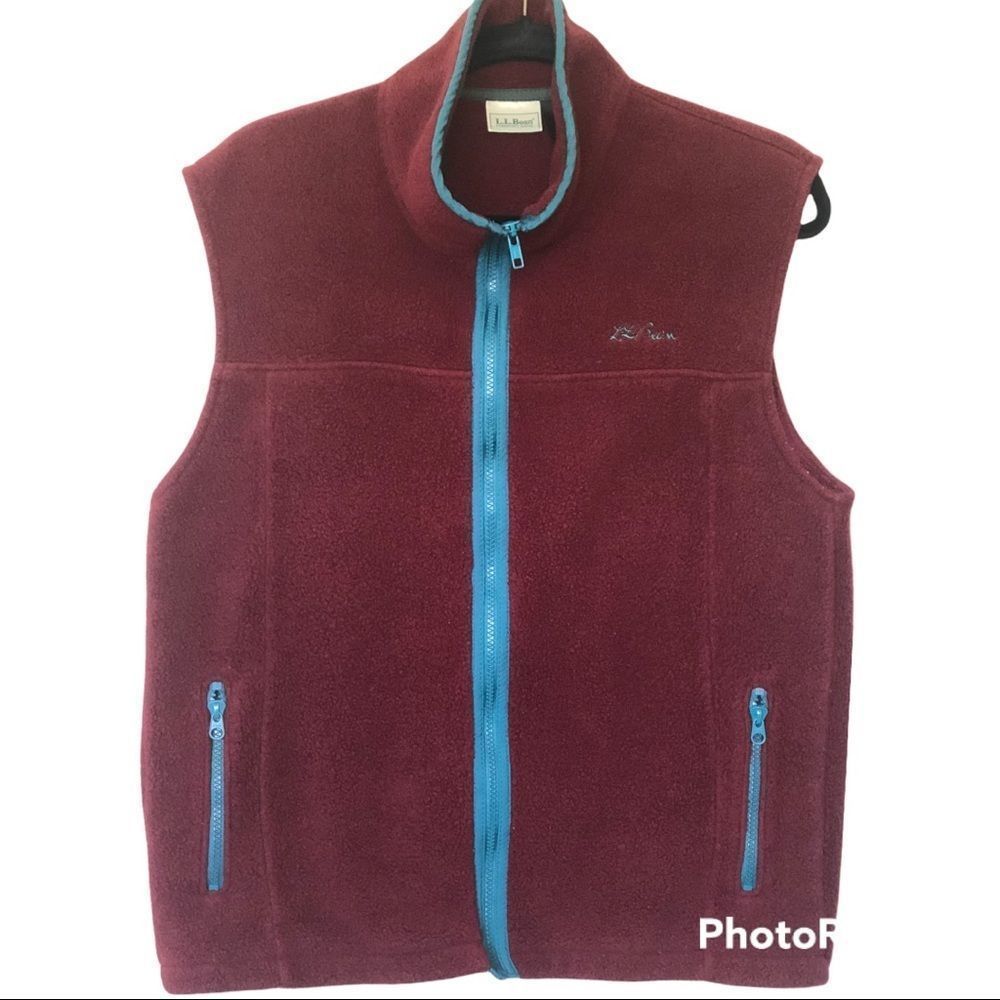 L.L Bean zip up Vest